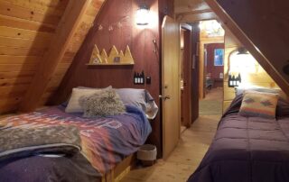 Tahoe Ski Cabin attic area