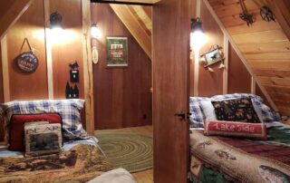 Tahoe Ski Cabin attic area
